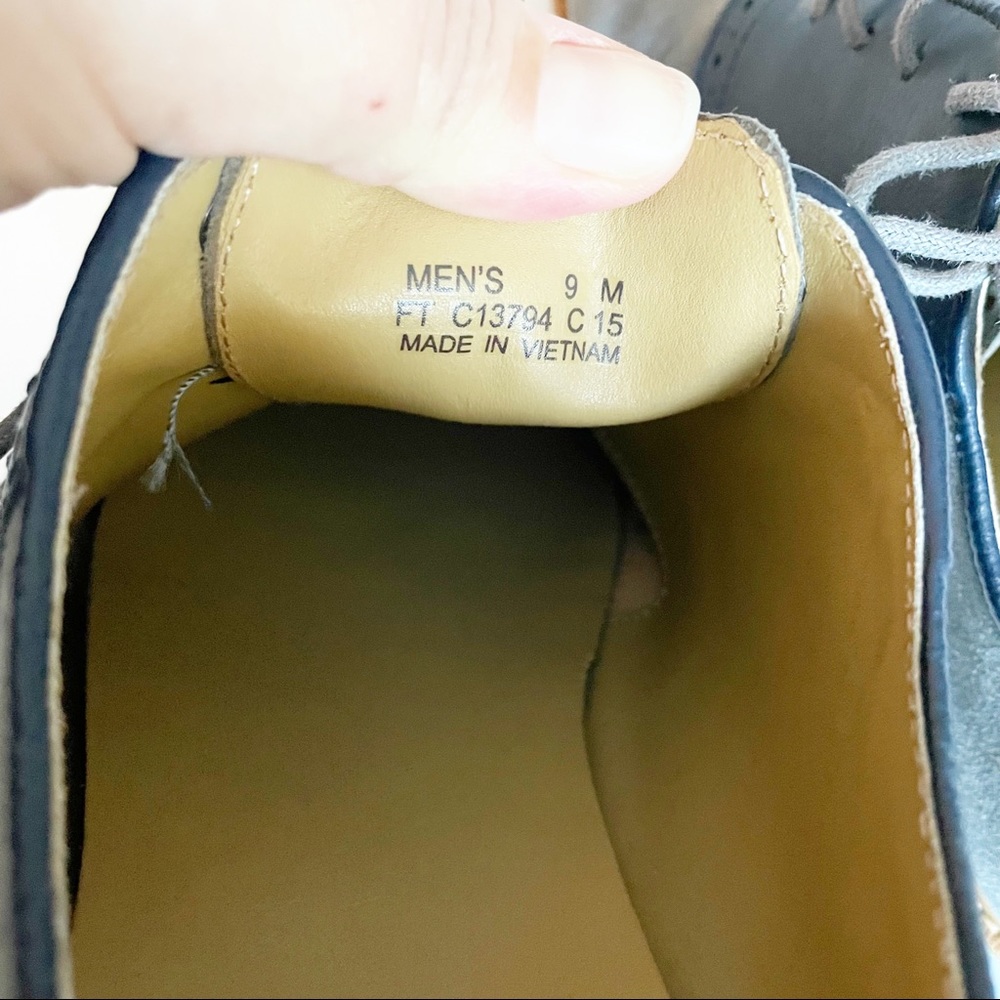Cole Haan Grand OS Oxfords Grey Blue Suede - Picture 5 of 5